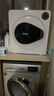 阿卡斯特意大利7公斤烘干機家用滾筒小型烘衣機衣服衣物紫外線(xiàn)殺菌消毒除螨雙重過(guò)濾防皺大容量壁掛干衣機 【主推】7公斤機械款 【巴氏殺菌+定時(shí)烘干】 曬單實(shí)拍圖