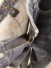 HLA海瀾之家牛仔褲男冬山不在高系列磨毛加厚直筒褲子男新年 曬單實(shí)拍圖