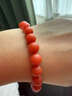 紀梵蒂 GEFIODEY保山南紅手串本命年原礦原色瑪瑙手鏈磨砂柿子紅滿(mǎn)色滿(mǎn)肉一物一證 博物館級天然保山南紅8mm珠徑 曬單實(shí)拍圖