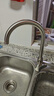 九牧（JOMOO）廚房水龍頭304不銹鋼洗菜盆360°旋轉冷熱雙控龍頭33221-748/7B-Z 曬單實(shí)拍圖