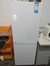美的（Midea）182升兩門(mén)冰箱一級能效家用小戶(hù)型真省電可冷藏冷凍雙溫不占地 極地白MR-191A國家補貼 曬單實(shí)拍圖