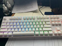 GANSS 3087TPro/3104TPro/3108TPro客制化機械鍵盤(pán)高斯三模RGB無(wú)線(xiàn)鍵盤(pán)藍牙2.4G有線(xiàn)熱插拔辦公游戲鍵盤(pán) 3104TPro白色【GASKET結構】三模RGB KTT風(fēng)信紫 曬單實(shí)拍圖