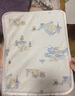 全棉時(shí)代嬰兒針織包巾純棉抱被新生兒薄空調被蓋毯包被和平城堡90cm×90cm 曬單實(shí)拍圖