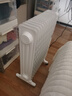 美的（Midea）取暖器電熱油汀 家用電暖器電暖氣片 暖風(fēng)機家用大面積30平方全屋速熱加濕烘衣節能省電取暖神器 13片 【簡(jiǎn)易翹板開(kāi)關(guān)】全屋暖不干燥 曬單實(shí)拍圖