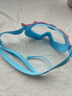 煦凜德國泳鏡兒童款馬卡龍PC護目鏡兒童專(zhuān)用游泳防水防霧高清游泳鏡 粉藍幻彩（送藍粉幻彩） PE拉鏈袋 曬單實(shí)拍圖