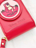 迪士尼（Disney）卡包女士輕奢草莓熊錢(qián)包零錢(qián)小包卡包銀行卡證件包生日禮物老婆 櫻桃紅-【贈禮盒】 9個(gè) 曬單實(shí)拍圖