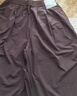 優(yōu)衣庫女裝休閑裙褲/七分褲褲子尼龍479399 38 深褐色 M /160/68A 曬單實(shí)拍圖