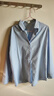 【全網(wǎng)熱銷(xiāo)】百搭襯衫女寬松顯瘦女裝襯衣長(cháng)袖上衣男友風(fēng)外套 藍色 L 建議105-120斤 曬單實(shí)拍圖