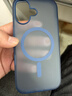 貝爾金（BELKIN）適用iphone17手機殼 蘋(píng)果17全包磁吸手機殼 藍色半透明手機保護套 曬單實(shí)拍圖