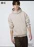 優(yōu)衣庫合作款男女裝寬松連帽衛衣長(cháng)袖運動(dòng)479853 479945 482309 482309/31米色 XL 曬單實(shí)拍圖