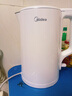 美的（Midea）電熱水壺家用燒水壺泡茶0涂層食品級304不銹鋼自動(dòng)斷電雙層防燙全鋼無(wú)縫1.5L大容量 MK-HJ1566 曬單實(shí)拍圖