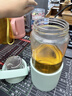 北鼎（Buydeem）泡茶隨手杯 茶水分離玻璃水杯男款女款 泡茶杯子耐用便攜辦公禮物 曬單實(shí)拍圖