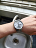 冠琴（GUANQIN）手表男全自動(dòng)機械表防水夜光男士手表商務(wù)高檔男表生日禮物送男友 升級版/銀白鋼帶/終身保 曬單實(shí)拍圖