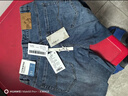 HLA海瀾之家牛仔褲男26夏季山不在高系列直筒褲子男 曬單實(shí)拍圖