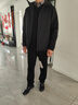 CARE OF LORD 領(lǐng)航員系列 金標Primaloft男士秋冬棉衣連帽棉服8615 極夜黑 L 曬單實(shí)拍圖