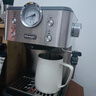 德龍（Delonghi）咖啡機 意式半自動(dòng)家用15Bar泵壓專(zhuān)業(yè)壓力計 美式咖啡 快速加熱技術(shù) 可調式奶泡 金屬機身EM450.M 銀色 小巧機身 穩定壓力 定制杯量 自動(dòng)關(guān)機 曬單實(shí)拍圖