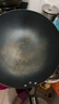 榮事達（Royalstar）章丘炒鍋鐵鍋無(wú)涂層不粘鍋家用鍛打炒菜鍋平底電磁爐明火帶蓋32cm 曬單實(shí)拍圖