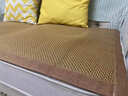 攜贏(yíng)夏季沙發(fā)涼席坐墊客廳防滑藤席沙發(fā)墊2026新款涼墊夏天款座墊定制 DB藤席 咖色 60cm*60cm 【涼而不冰 吸濕透氣】 曬單實(shí)拍圖