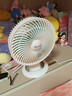賽億小風(fēng)扇臺扇臺夾扇壁掛扇迷你學(xué)生宿舍床頭辦公室輕音桌面換氣電風(fēng)扇FJ7-01 曬單實(shí)拍圖