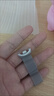 HONGHUISHENG適用小米手環(huán)10/9代新款米蘭漸變金屬磁吸表帶 米蘭尼斯-銀色 適用小米手環(huán)8/NFC通用 曬單實(shí)拍圖
