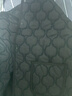 初申冬季棉服女時(shí)尚V領(lǐng)幾何花紋絎棉口袋設計疊穿外套上衣S144M1008 曬單實(shí)拍圖