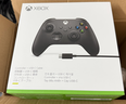 微軟（Microsoft）Xbox無(wú)線(xiàn)游戲手柄 磨砂黑+USB-C線(xiàn) 藍牙適配Xbox/PC/平板/手機Steam促銷(xiāo) 黑神話(huà)悟空 空洞騎士 曬單實(shí)拍圖