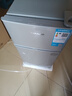 華寶小冰箱小型家用出租房用冷藏冷凍兩用一級能效節能省電迷你宿舍寢室辦公室二門(mén)電冰箱 【一級能效】68L銀色【全國聯(lián)?！?曬單實(shí)拍圖