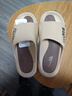 回力運動(dòng)拖鞋男浴室內戶(hù)外減震防滑厚底涼拖鞋HL39651卡其色40-41碼 曬單實(shí)拍圖