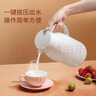 JEKO&JEKO保溫壺家用熱水瓶暖水壺宿舍大容量開(kāi)水瓶玻璃內膽 1.6L淺灰色 曬單實(shí)拍圖