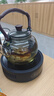 泥也煮茶壺套裝電陶爐煮茶器煮茶壺蒸煮一體煮茶爐套裝玻璃燒水壺泡茶 曬單實(shí)拍圖