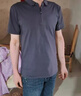 皮爾卡丹（pierre cardin）短袖T恤男夏季polo衫半袖商務(wù)休閑翻領(lǐng)修身打底衫 黑色 XL 曬單實(shí)拍圖