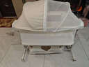 Trimigo（泰美高）電動(dòng)嬰兒床智能電動(dòng)搖床可移動(dòng)拼接搖籃新生兒見(jiàn)面禮嬰兒滿(mǎn)月禮物 嬰兒拼接床【電動(dòng)搖籃搖搖床】 智能電動(dòng)搖籃床【嬰兒用品】 曬單實(shí)拍圖