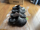 卡駱馳（CROCS）經(jīng)典云朵老爹鞋洞洞鞋時(shí)尚百搭女鞋拖鞋一腳蹬|206750 黑色-001(含智必星) 36 /37(230mm) 曬單實(shí)拍圖