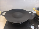 北鼎（Buydeem） 烤肉鍋烤盤(pán)不粘鍋煎鍋家用牛排煎蛋神器不銹鋼煎餅鍋電磁爐戶(hù)外 【單鍋】不粘烤肉鍋 36cm 曬單實(shí)拍圖