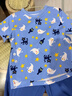 優(yōu)衣庫嬰幼兒寶寶UT繪本合作系列快干睡衣/短袖起居服481807 63 天藍色 100 曬單實(shí)拍圖