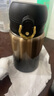 富光保溫杯男女生便攜可愛(ài)學(xué)生316L不銹鋼小巧兒童彈蓋直飲水杯子 曜夜金300ml【316L內膽+抗菌硅膠】 曬單實(shí)拍圖