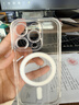 共研四角氣囊防摔Magsafe磁吸適用iPhone17蘋(píng)果15Pro手機殼透明硅膠12簡(jiǎn)約14高級感磁吸手機殼保護套 MagSafe磁吸【精孔全透明】四角氣囊防摔 iPhone 16pro 曬單實(shí)拍圖