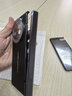 適用華為MateX5手機殼自帶鋼化膜優(yōu)質(zhì)素皮電鍍秒變鏡頭支架全包折疊中軸鉸鏈保護套 防窺黑色 華為 Mate X5 曬單實(shí)拍圖