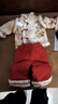 G.duck小黃鴨女小童過(guò)年服唐裝冬季女寶寶加絨加厚漢服冬裝中國風(fēng)兩件套 圖片色 90 建議80-90cm1歲半-2歲cm 曬單實(shí)拍圖