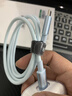 ANKER安克冰點(diǎn)蘋(píng)果充電線(xiàn)雙頭type-c適用iPhone17promax/16/15/Mac電腦iPad華為小米快充100W數據線(xiàn)1m藍 曬單實(shí)拍圖