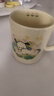 馬克杯高顏值ins風(fēng)陶瓷杯卡通咖啡杯辦公室家用早餐喝水杯子可愛(ài) 郁金香小狗馬克杯 曬單實(shí)拍圖