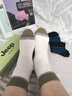 JEEP襪子男【100%純棉+10A抗菌】防臭襪春夏運動(dòng)吸汗耐磨全棉休閑男襪 曬單實(shí)拍圖