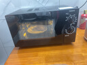 格蘭仕（Galanz）微波爐烤箱一體機 平板式不銹鋼內膽23升大容量家用光波爐機械旋鈕操作簡(jiǎn)單G80F23SP-M8(S0) 曬單實(shí)拍圖