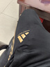 阿迪達斯（adidas）運動(dòng)褲男秋季防風(fēng)休閑衛褲健身跑步運動(dòng)褲 黑白收腿褲 XL 曬單實(shí)拍圖