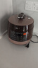 蘇泊爾（SUPOR）電壓力鍋雙膽 5L球釜電高壓鍋 家用智能電飯鍋4-5-8人電飯鍋電飯煲 【0氟內膽】防水面板 5L 曬單實(shí)拍圖