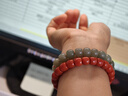石玥珠寶收藏級涼山南紅瑪瑙手串直切桶珠本命年轉運珠手鏈男女士款禮物 曬單實(shí)拍圖