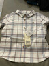 戴維貝拉男襯衣春裝男童襯衫外套格子襯衣兒童上衣童裝 曬單實(shí)拍圖