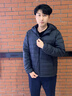 波司登26春季鴨絨輕薄羽絨服連帽三防科技男短款外套B260135007DS 曬單實(shí)拍圖