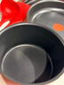 特福（Tefal）鍋具套裝百變鍋可拆卸煎炒鍋有鈦不粘鍋六件套千葉玫瑰紅 曬單實(shí)拍圖