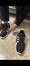 阿迪達斯（adidas）男鞋跑步鞋運動(dòng)鞋輕便減震防滑休閑鞋 黑/白 41 曬單實(shí)拍圖
